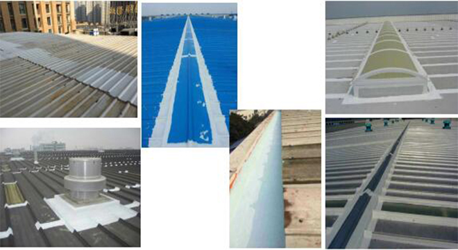 陶氏純丙稀酸屋面防水翻新系